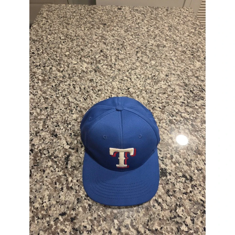OC Sports Texas Rangers Baseball Cap Youth Blue MLB Embroidered Hat